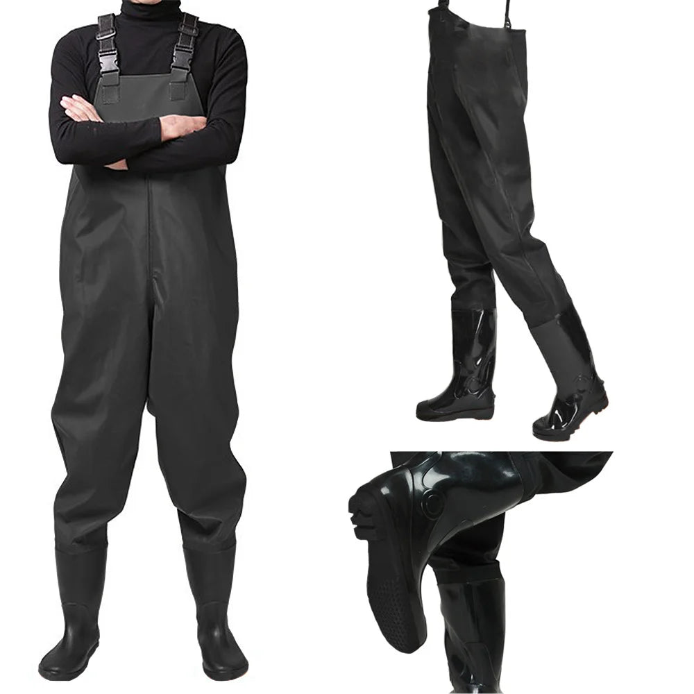 Waders Imperméables en PVC pour Pêche